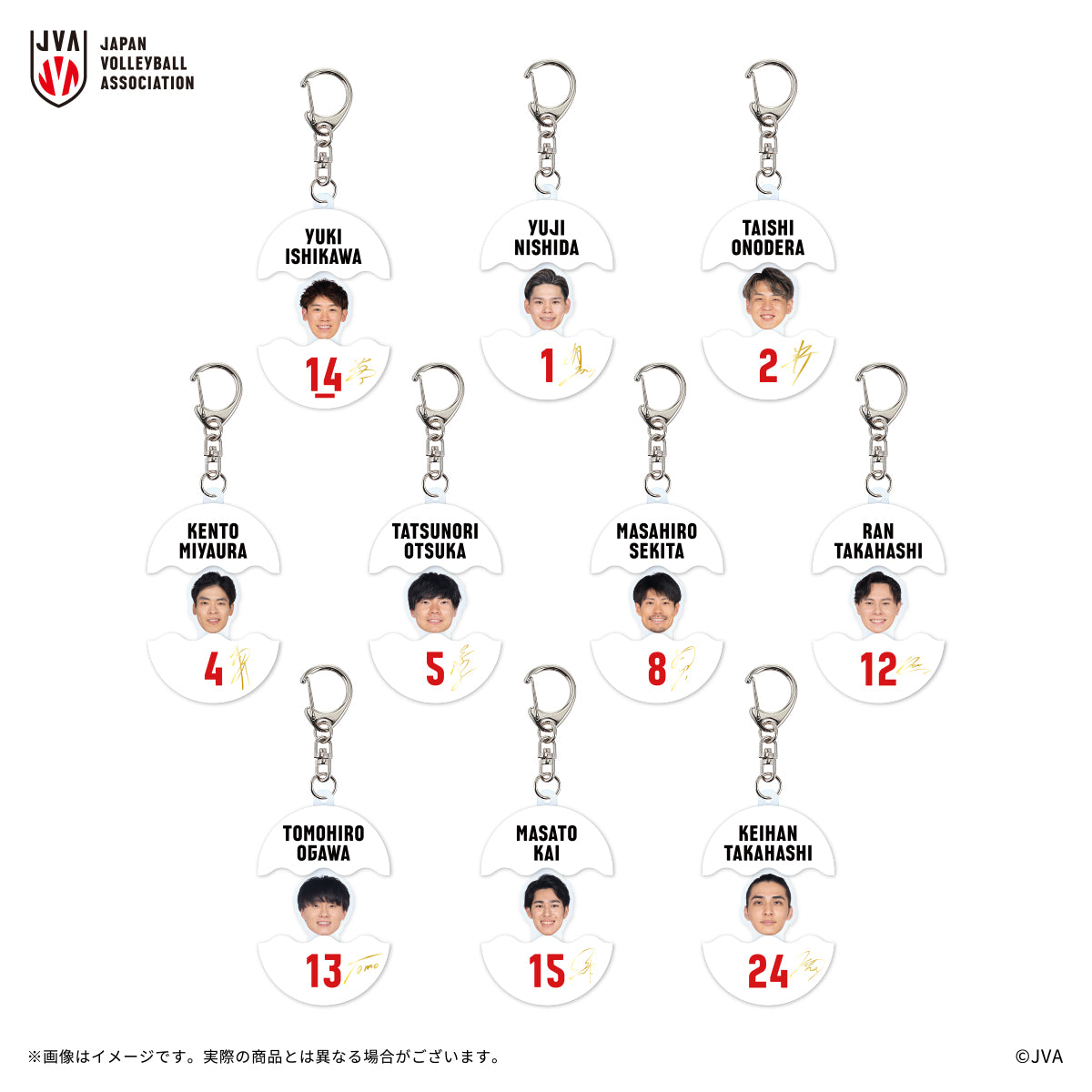 【ランダム封入】ぱかっとアクリルキーホルダー(全10種)