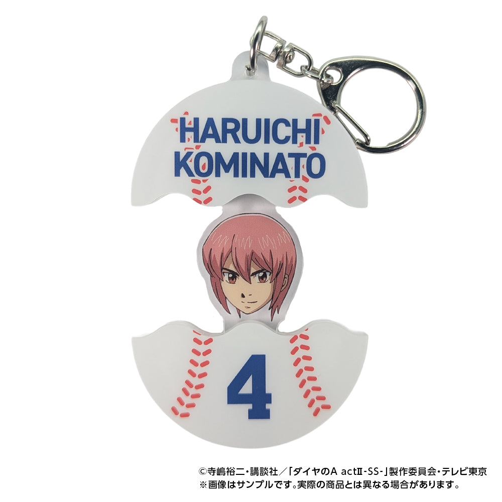 ぱかっとアクリルキーホルダー　全6種類