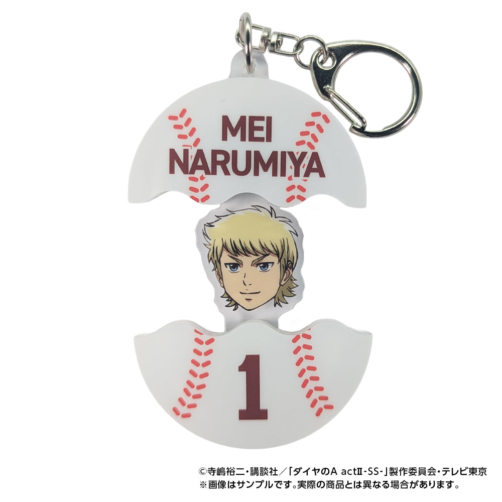 ぱかっとアクリルキーホルダー　全6種類